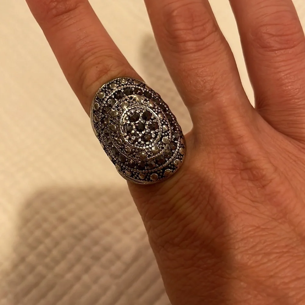 Silver Costume Jewelry Ring